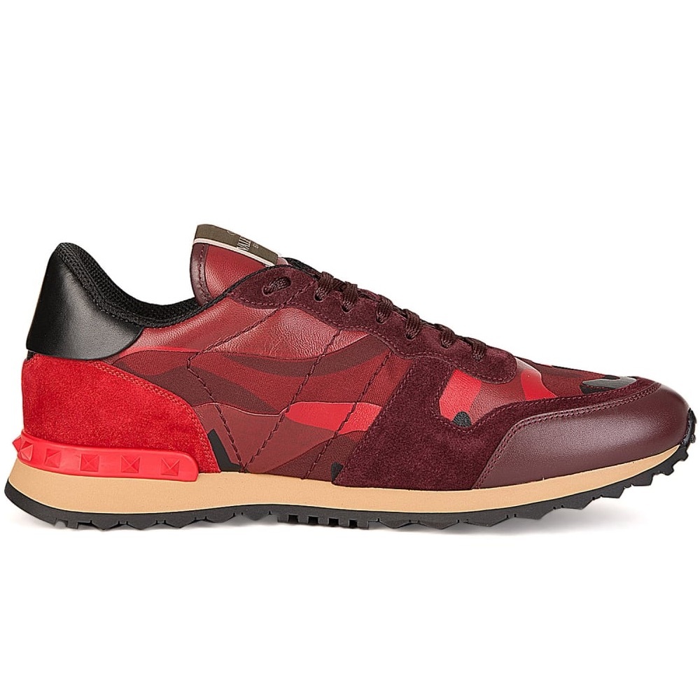 Valentino
Rockstud Accents Leather Athletic Sneakers
